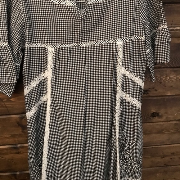 Free People black and white mini dress - Picture 4 of 6